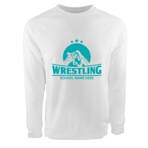 Unisex Laguna Raglan Crewneck Sweatshirt Thumbnail