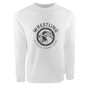 Unisex Laguna Raglan Crewneck Sweatshirt Thumbnail