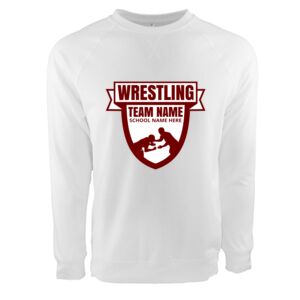 Unisex Laguna Raglan Crewneck Sweatshirt Thumbnail