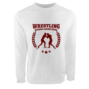 Unisex Laguna Raglan Crewneck Sweatshirt Thumbnail