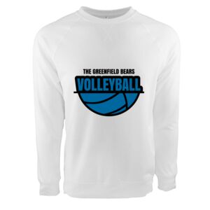 Unisex Laguna Raglan Crewneck Sweatshirt Thumbnail