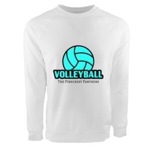 Unisex Laguna Raglan Crewneck Sweatshirt Thumbnail