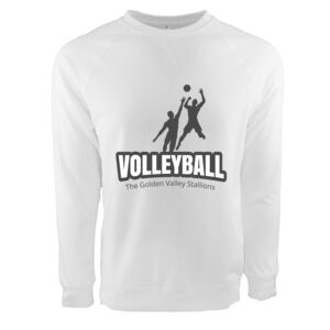 Unisex Laguna Raglan Crewneck Sweatshirt Thumbnail