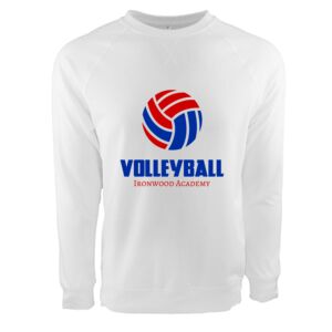 Unisex Laguna Raglan Crewneck Sweatshirt Thumbnail