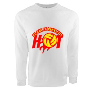 Unisex Laguna Raglan Crewneck Sweatshirt Thumbnail