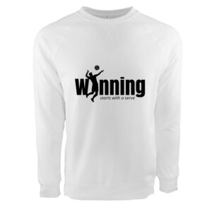 Unisex Laguna Raglan Crewneck Sweatshirt Thumbnail