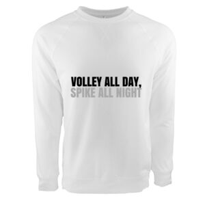 Unisex Laguna Raglan Crewneck Sweatshirt Thumbnail