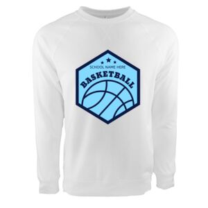 Unisex Laguna Raglan Crewneck Sweatshirt Thumbnail