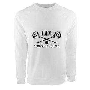 Unisex Laguna Raglan Crewneck Sweatshirt Thumbnail