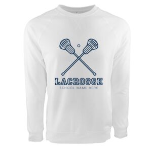 Unisex Laguna Raglan Crewneck Sweatshirt Thumbnail