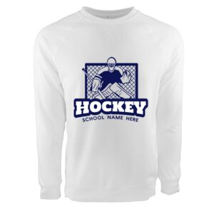 Unisex Laguna Raglan Crewneck Sweatshirt Thumbnail