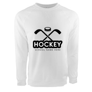 Unisex Laguna Raglan Crewneck Sweatshirt Thumbnail