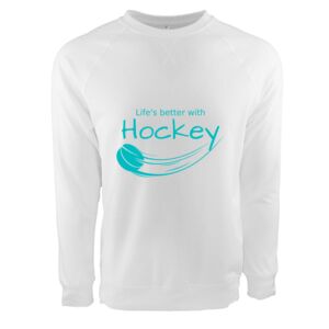 Unisex Laguna Raglan Crewneck Sweatshirt Thumbnail