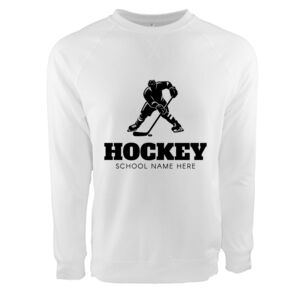 Unisex Laguna Raglan Crewneck Sweatshirt Thumbnail