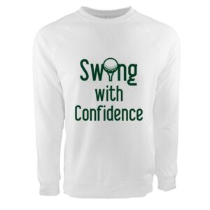 Unisex Laguna Raglan Crewneck Sweatshirt Thumbnail