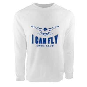 Unisex Laguna Raglan Crewneck Sweatshirt Thumbnail