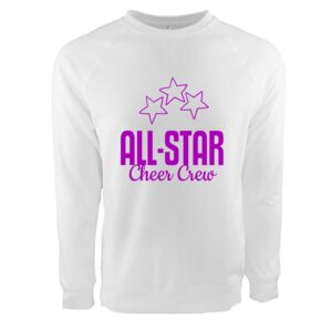 Unisex Laguna Raglan Crewneck Sweatshirt Thumbnail