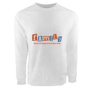 Unisex Laguna Raglan Crewneck Sweatshirt Thumbnail