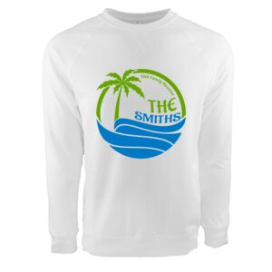 Unisex Laguna Raglan Crewneck Sweatshirt Thumbnail