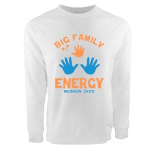 Unisex Laguna Raglan Crewneck Sweatshirt Thumbnail