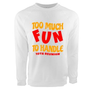 Unisex Laguna Raglan Crewneck Sweatshirt Thumbnail