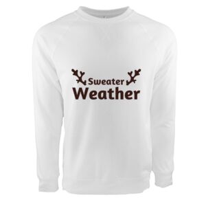 Unisex Laguna Raglan Crewneck Sweatshirt Thumbnail