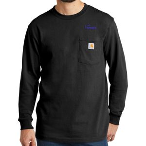 Workwear Pocket Long Sleeve T Shirt Thumbnail
