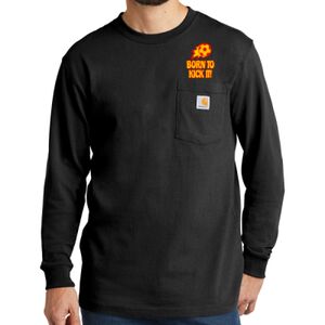 Workwear Pocket Long Sleeve T Shirt Thumbnail