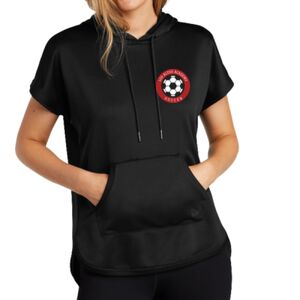 Women's Performance Terry Short Sleeve Hoodie Thumbnail