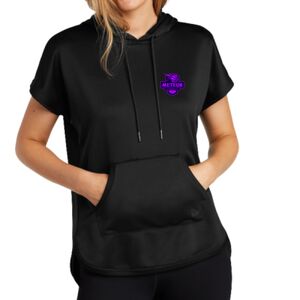Women's Performance Terry Short Sleeve Hoodie Thumbnail