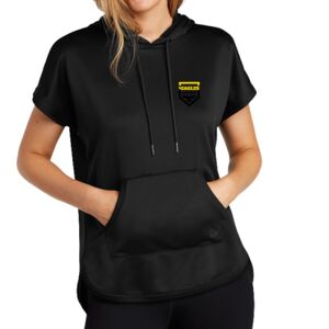 Women's Performance Terry Short Sleeve Hoodie Thumbnail