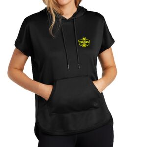 Women's Performance Terry Short Sleeve Hoodie Thumbnail