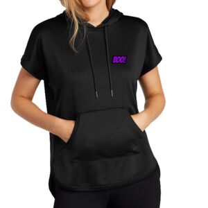 Women's Performance Terry Short Sleeve Hoodie Thumbnail