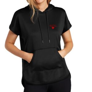 Women's Performance Terry Short Sleeve Hoodie Thumbnail