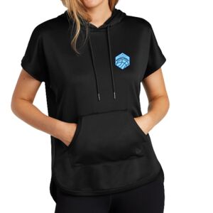 Women's Performance Terry Short Sleeve Hoodie Thumbnail
