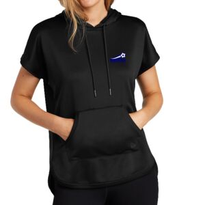 Women's Performance Terry Short Sleeve Hoodie Thumbnail