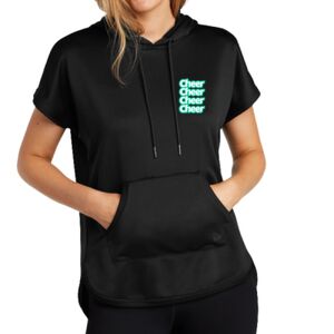 Women's Performance Terry Short Sleeve Hoodie Thumbnail