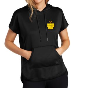 Women's Performance Terry Short Sleeve Hoodie Thumbnail