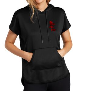 Women's Performance Terry Short Sleeve Hoodie Thumbnail