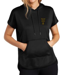 Women's Performance Terry Short Sleeve Hoodie Thumbnail