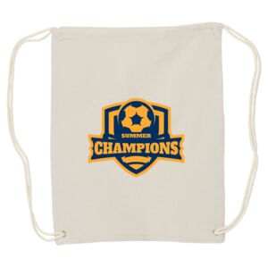 Canvas Drawstring Backpack Thumbnail