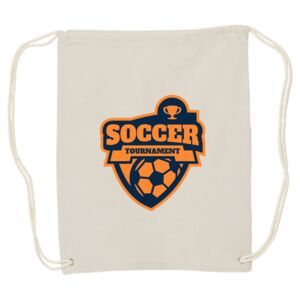 Canvas Drawstring Backpack Thumbnail