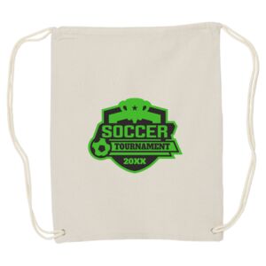 Canvas Drawstring Backpack Thumbnail