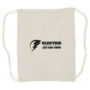 Canvas Drawstring Backpack Thumbnail