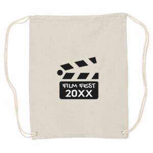 Canvas Drawstring Backpack Thumbnail
