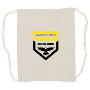 Canvas Drawstring Backpack Thumbnail