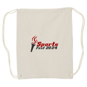 Canvas Drawstring Backpack Thumbnail
