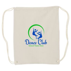 Canvas Drawstring Backpack Thumbnail
