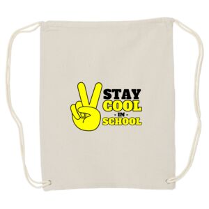 Canvas Drawstring Backpack Thumbnail