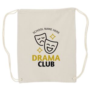 Canvas Drawstring Backpack Thumbnail